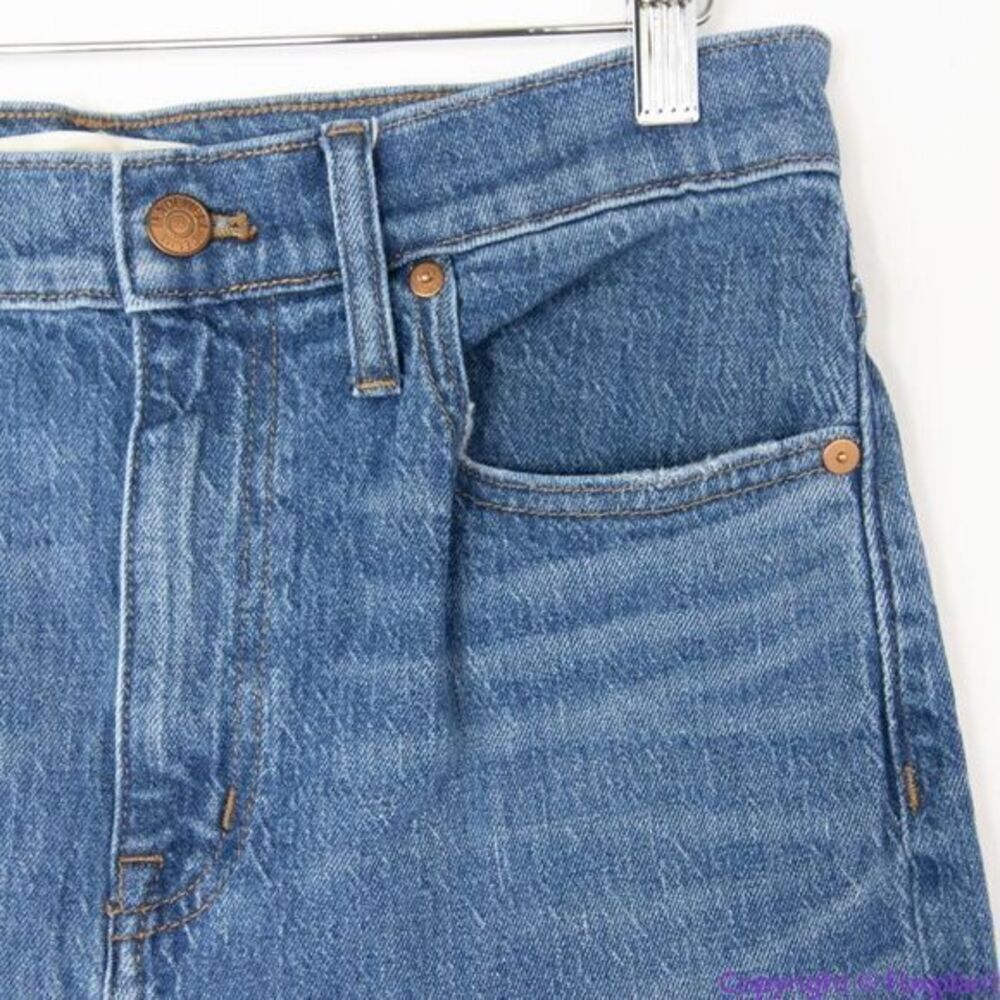 NEW Madewell High-Rise Slim‎ Boyjean in Moorland Wash, 28 - Picture 16 of 16